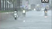 India News | High Tide Hits Mumbai's Marine Drive Amid Rainfall