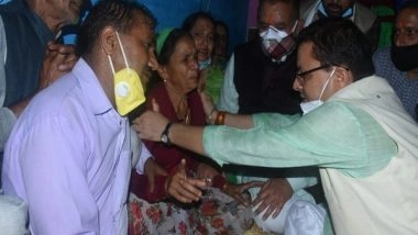 India News | Uttarakhand CM Meets Families of Those Killed After Cloudburst in Uttarkashi