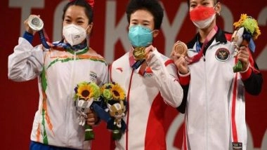 Sports News | Tokyo Olympics: Weightlifting Gold Medallist Zhihui Hou Not Taken for Doping Test