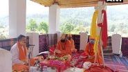 India News | Amarnath Yatra: Chhari Mubarak Puja Performed at Pahalgam in J-K