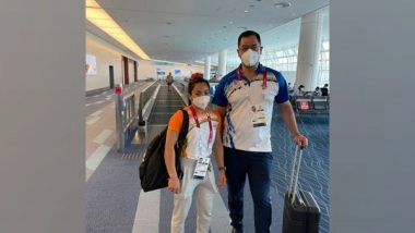 Sports News | Tokyo Olympics: Weightlifter Mirabai Chanu Headed Home After Winning Silver