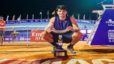 Sports News | Croatia Open: Teenager Carlos Alcaraz Stuns Richard Gasquet to Win First ATP Tour Title