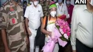 Sports News | Tokyo 2020: Olympic Silver Medallist Mirabai Chanu Arrives in India