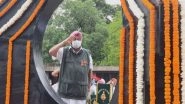 India News | Punjab CM Pays Tribute to Fallen Soldiers at Chandigarh's Kargil War Memorial