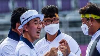 Sports News | Tokyo Olympics: South Korea Win Gold in Men's Team Archery Event