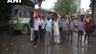 India News | Amritsar: Punjab Roadways Contractual Employees Protest Against Govt, Demand Regularisation