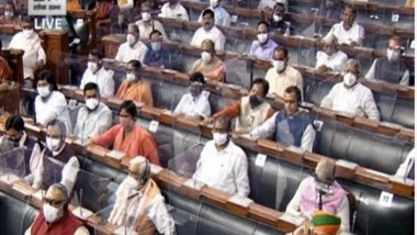 India News | Monsoon Session: Lok Sabha Adjourned Till 12:30 Pm