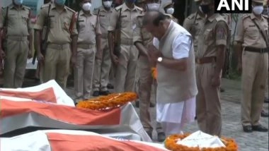 India News | Assam CM Pays Floral Tributes to Policemen Killed in Border Clashes