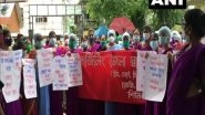 India News | ASHA Workers Protest in West Bengal, Demand COVID Vaccination for Family, Financial Aid