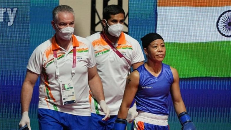 Mary Kom Surprised After Being Asked To Change Jersey Minute Before Bout Against Ingrit Valencia at Tokyo Olympics 2020