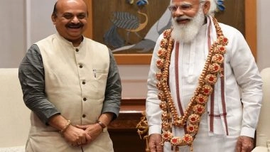 India News | Karnataka CM Calls on PM Modi, Seeks Approval for AIIMS in Hubballi-Dharwad