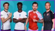 England vs Denmark, UEFA Euro 2020 Semi-Final Live Streaming Online & Match Time in IST: How to Get Live Telecast of ENG vs DEN on TV & Free Football Score Updates in India