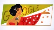 Elizeth Cardoso&rsquo;s 101st Birthday: Today&rsquo;s Google Doodle Celebrates the Legacy of Brazilian Actor and Singer Elizeth 'The Divine' Cardoso