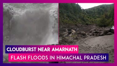 Cloudburst Near Amarnath; Intense Rains Cause Flash Floods In Himachal Pradesh