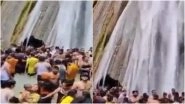 Uttarakhand: Only 50 Tourists Allowed in Mussoorie's Kempty Falls At A Time After Video of Hundreds of Tourists Flouting COVID-19 Norms Goes Viral