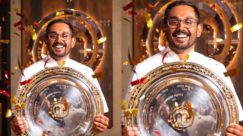 Justin Narayan Wins Masterchef Australia S13; Check Out His First Picture With The Trophy!