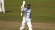 India vs County Select XI: KL Rahul Scores Scores Hundred Against County Side in Warm-Up Match, Watch Video