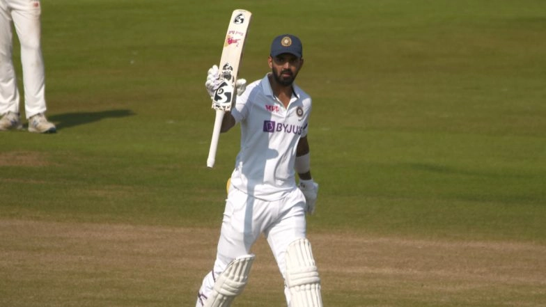 India vs County Select XI: KL Rahul Scores Scores Hundred Against County Side in Warm-Up Match, Watch Video