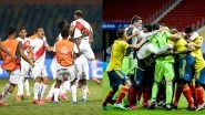 How to Watch Colombia vs Peru, Copa America 2021 Live Streaming Online in India? Get Free Live Telecast Of South American Championship Match Score Updates on TV