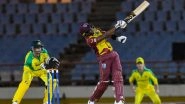 West Indies vs Australia Live Cricket Streaming Online of 1st ODI 2021: Get Telecast Details of WI vs AUS