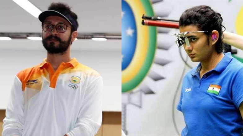 Yashaswini Deswal and Abhishek Verma at Tokyo Olympics 2020, Shooting Live Streaming Online: Know TV Channel & Telecast Details of 10m Air Pistol Mixed Team Qualification Stage 1