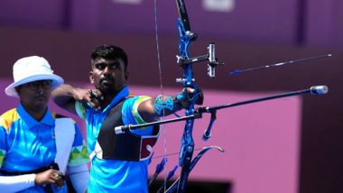 Pravin Jadhav at Tokyo Olympics 2020, Archery Live Streaming Online: Know TV Channel & Telecast Details for Men's Individual 1/32 Eliminations Coverage