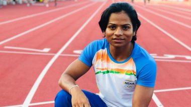 Dutee Chand at Tokyo Olympics 2020, Athletics Live Streaming Online: Know TV Channel & Telecast Details for Women's 100m Round 1-Heat 1, 2 & 3 Race Coverage