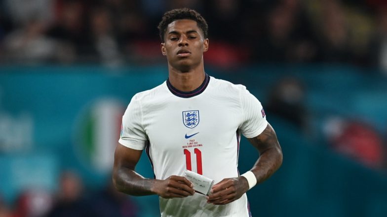 Manchester United Show Support for Marcus Rashford After He Missed Penalty in Euro 2020 Final Against Italy, Check Post