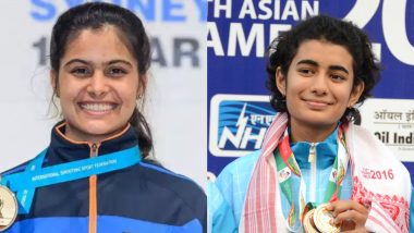 Manu Bhaker and Yashaswini Deswal at Tokyo Olympics 2020, Shooting Live Streaming Online: Know TV Channel & Telecast Details for 10M Air Pistol Women's Qualification Coverage