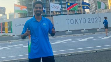 Sathiyan Gnanasekaran at Tokyo Olympics 2020, Table Tennis Live Streaming Online: Know TV Channel & Telecast Details for Men's Singles Round 2 Qualification Coverage