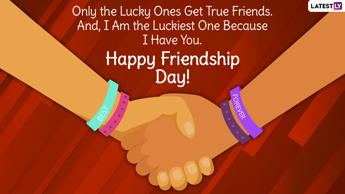 Happy Friendship Day 2021 Wishes, Messages and HD Images: WhatsApp ...