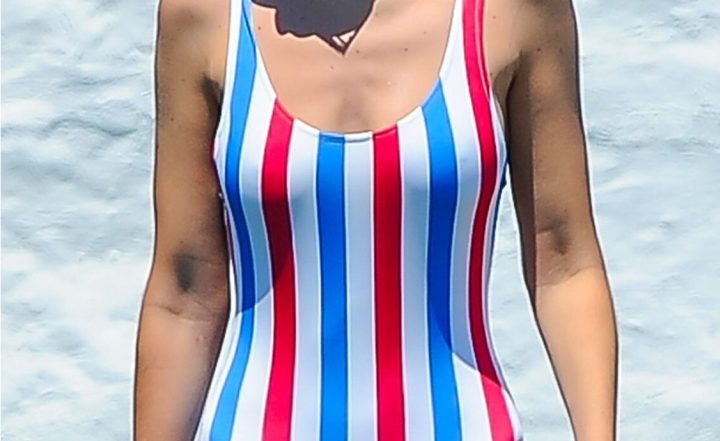 From Gigi to Kim K, 11 Celeb-Inspired Red, Blue and White Bikini Looks for 4th of July 2021 Celebrations