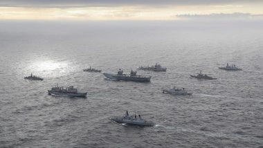 World News | UK Carrier Strike Group on Way for Exercises with Indian Navy