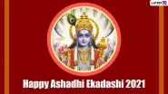 Ashadhi Ekadashi 2021: Warkaris Carrying 'Padukas' of Sant Dnyaneshwar Leave From Pune for Pandharpur Temple