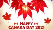 Canada Day 2021 Images & HD Wallpapers for Free Download Online: Wish Happy Canada Day With WhatsApp Messages and Facebook Greetings