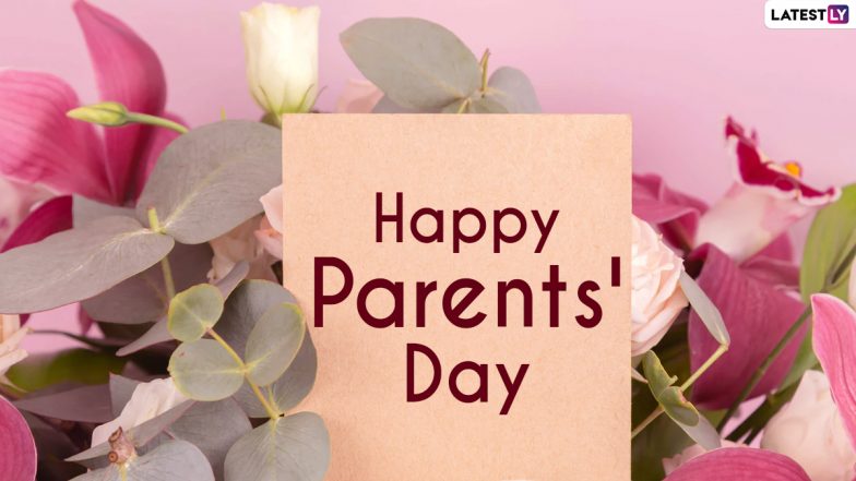 National Parents’ Day 2021 Greetings and Quotes: WhatsApp Messages, HD Images and Wallpapers, GIFs, SMS and Messages To Wish Your Parents