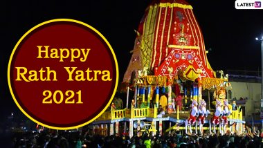 Rath Yatra 2021 Wishes & HD Images: WhatsApp Messages, Lord Jagannath Photos, Quotes, Facebook Wallpapers and SMS to Send Greetings on This Auspicious Day