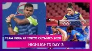 Team India at Tokyo Olympics 2020, Highlights And Results of July 26