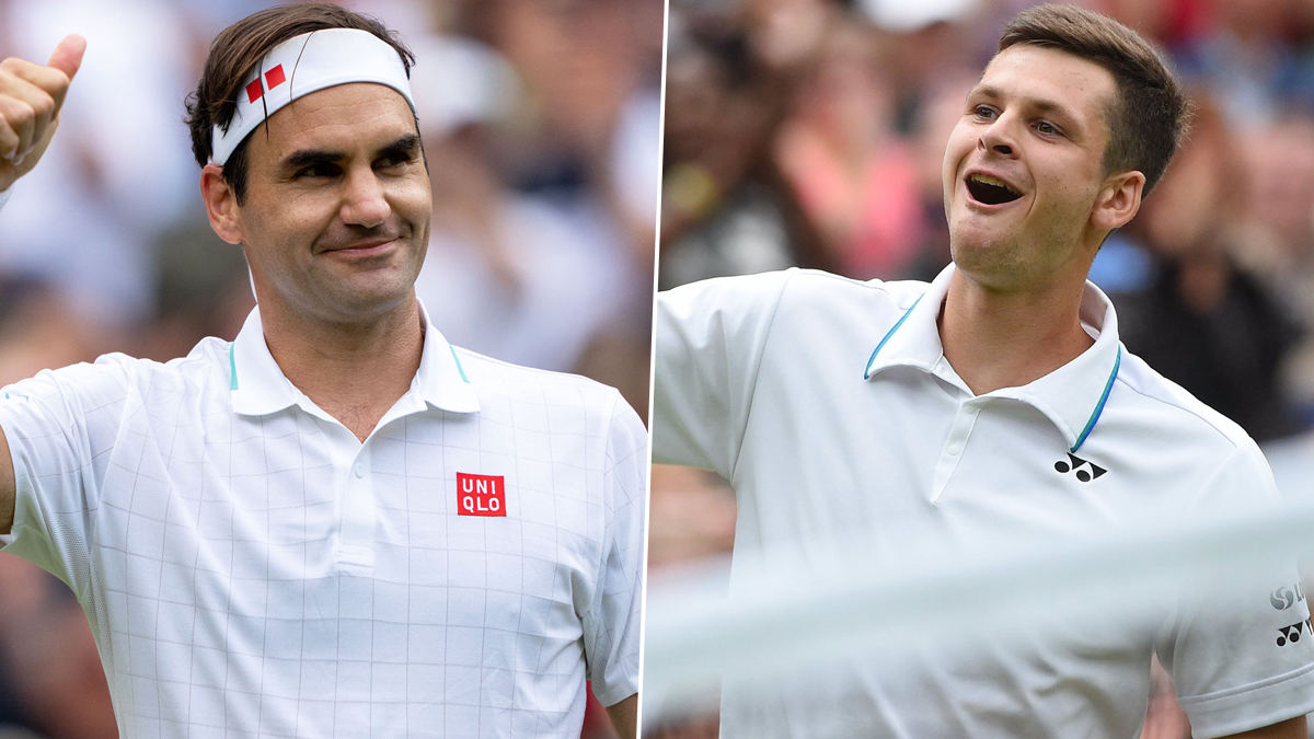 Tennis News Live streaming Details of Roger Federer vs Hubert Hurkacz, Wimbledon 2021 Quarter-Finals 🎾 LatestLY