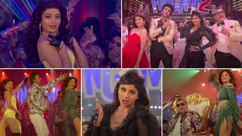 Hungama 2 Song Hungama Ho Gaya: Shilpa Shetty Kundra, Meezaan Jafri’s Perfect Dance Moves Are the Highlight of This Track (Watch Video)