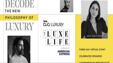 Business News | Tata CLiQ Luxury Set to Decode the New Philosophy of Luxury with Virtual Conclave