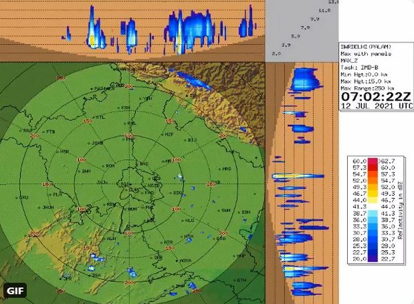 Monsoon 2021 Forecast: IMD Predicts Thunderstorms, Rain in Parts of UP, Haryana, Rajasthan in Next 2 Hours