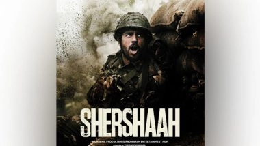 Entertainment News | Sidharth Malhotra's Patriotism Infused Film 'Shershaah' to Release on August 12