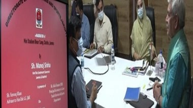 Sports News | J-K LG Manoj Sinha Lays E-foundation of Sports Infra Projects Worth Rs 18.10 Cr