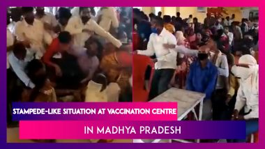 Madhya Pradesh: Chaos, Stampede-Like Situation At Vaccination Centre In Lodhikheda Village