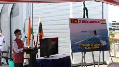 World News | INS Sarvekshak Departs Colombo on Completion of Survey Assistance of Ill-fated MV X-Press Pearl