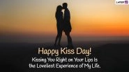 International Kissing Day 2022 Messages and HD Images: Sweet Wishes, WhatsApp Greetings, Telegram Quotes and Wallpapers to Share on The Day
