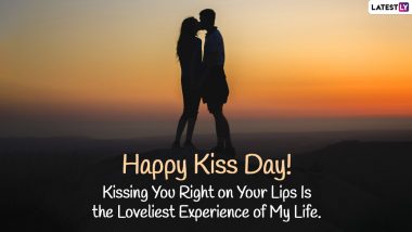 International Kissing Day 2022 Messages and HD Images: Sweet Wishes, WhatsApp Greetings, Telegram Quotes and Wallpapers to Share on The Day