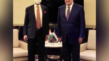 World News | Jaishankar Discusses Connectivity, Afghanistan Situation with His Uzbek Counterpart Kamilov