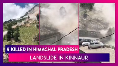 Massive Rocks Smash Bridge In Bateri, Landslide In Kinnaur, Himachal Pradesh Kills 9